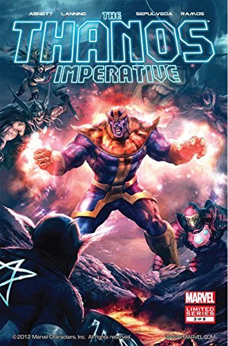 The Thanos Imperative book cover 1
