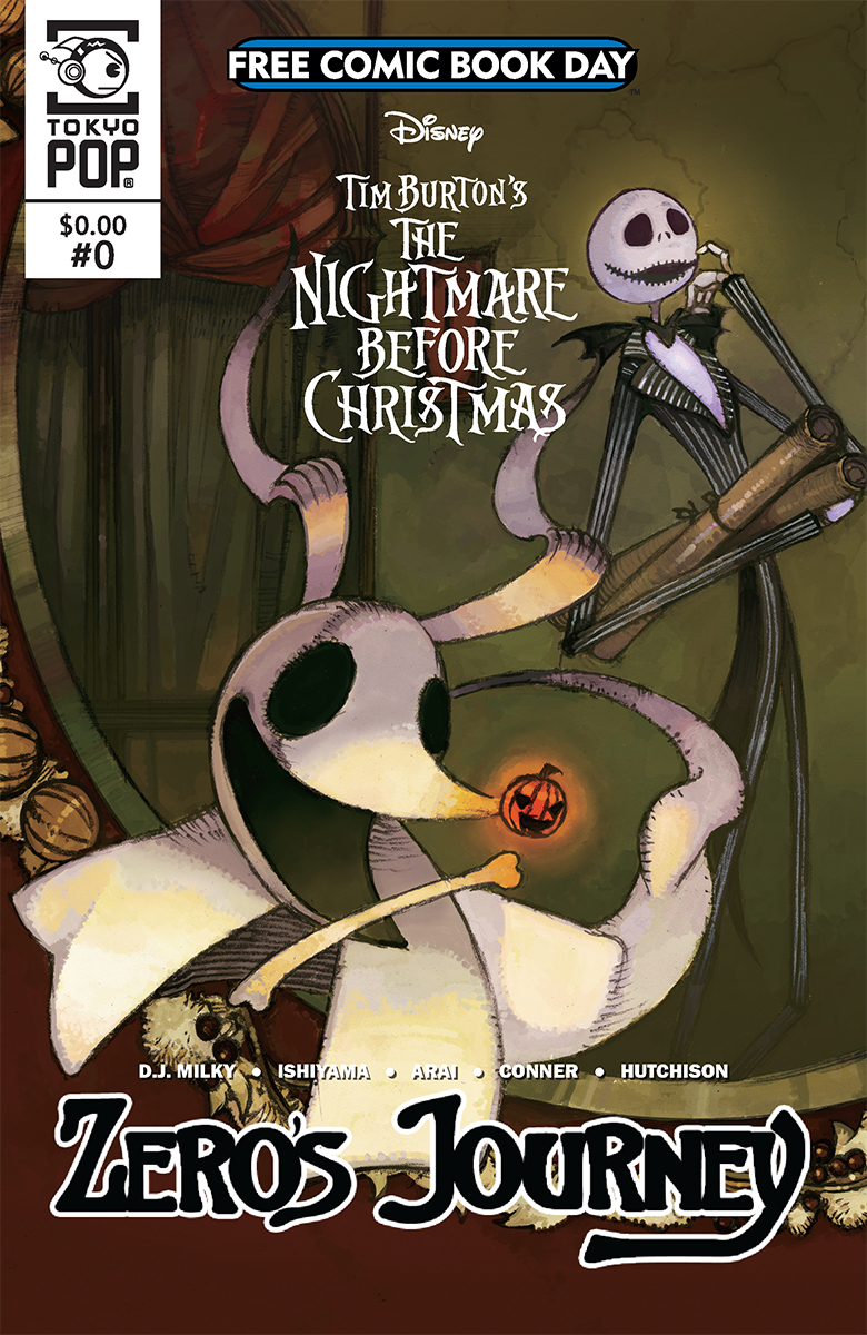 The Nightmare Before Christmas book cover