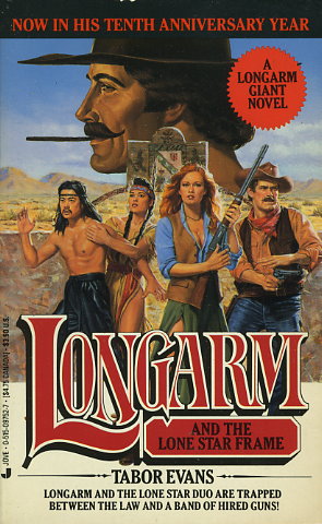 Longarm and the Lone Star Frame book cover