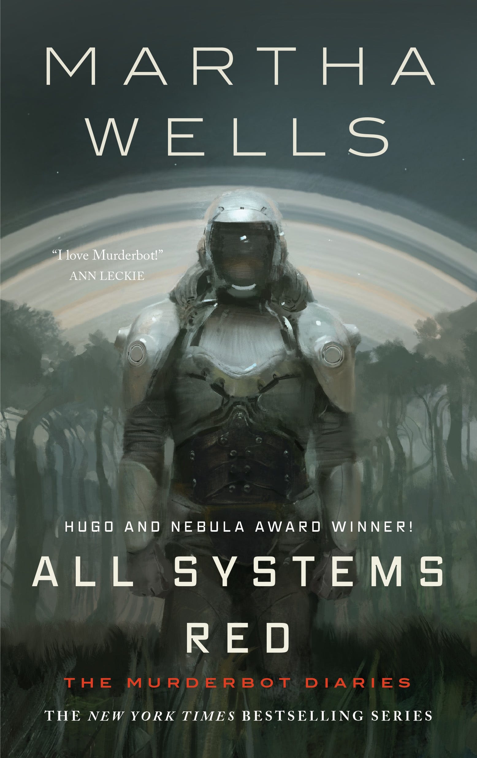 The Murderbot Diaries book cover 1