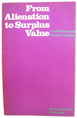 From Alienation to Surplus Value book cover