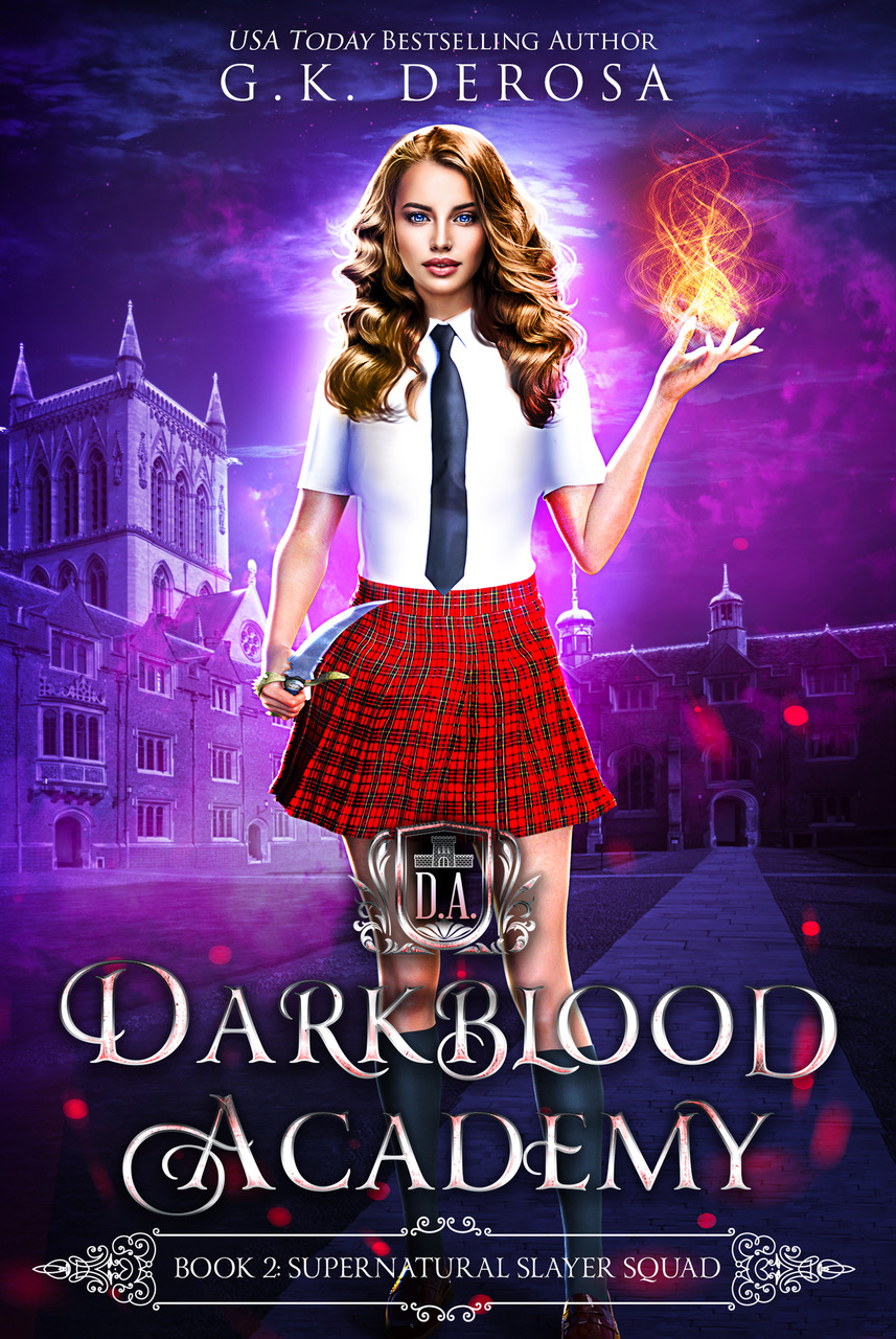 Darkblood Academy book cover 2