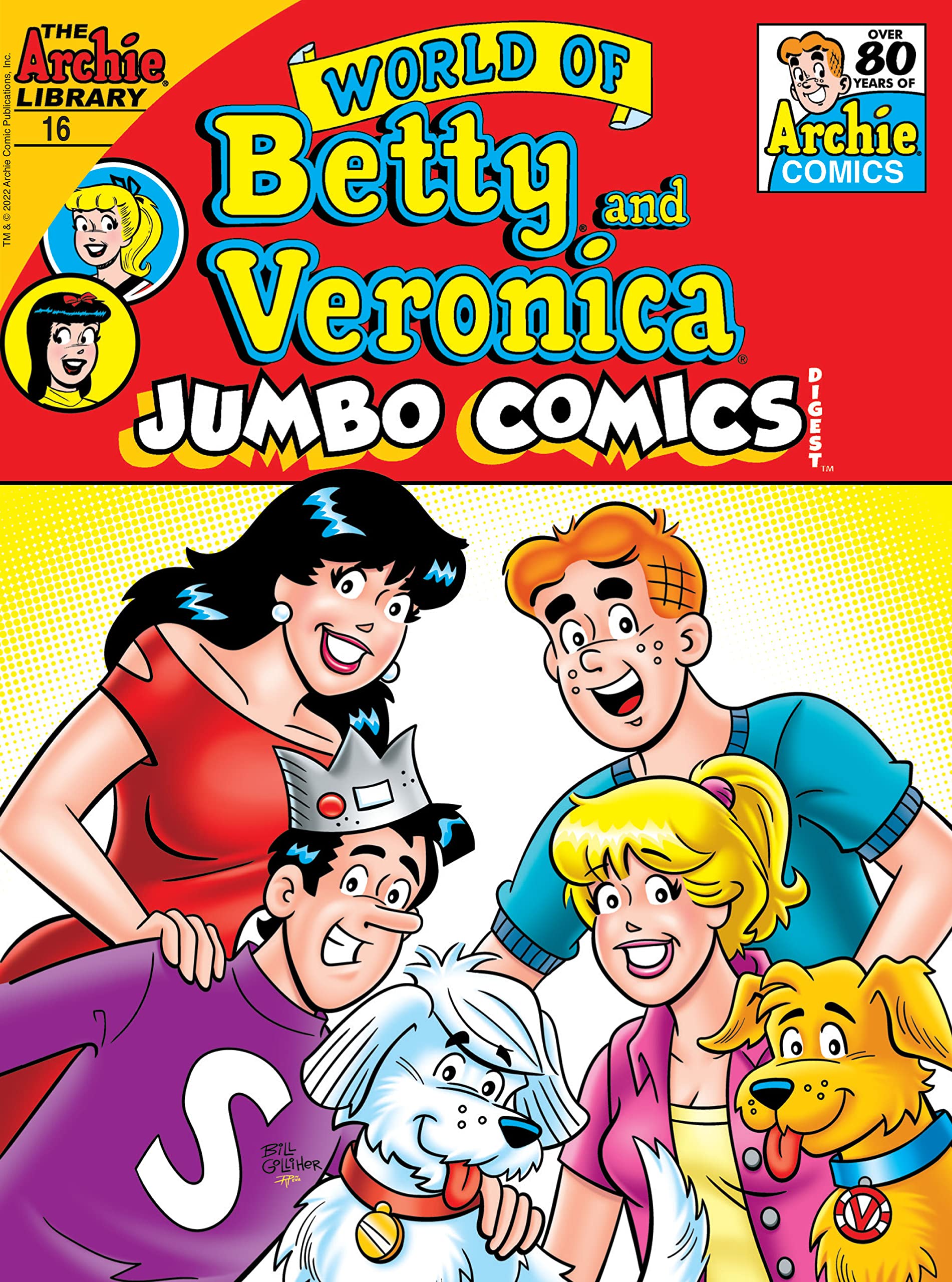 World of Betty & Veronica Jumbo Comics Digest #16 book cover
