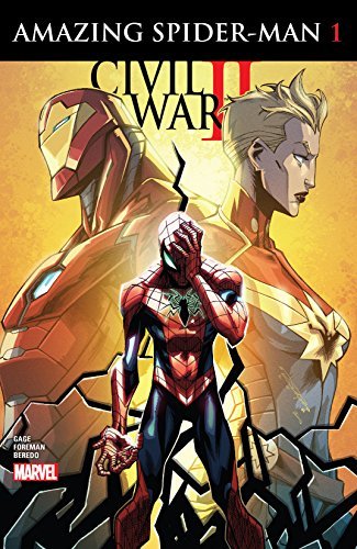 Civil War II: Amazing Spider-Man book cover 1