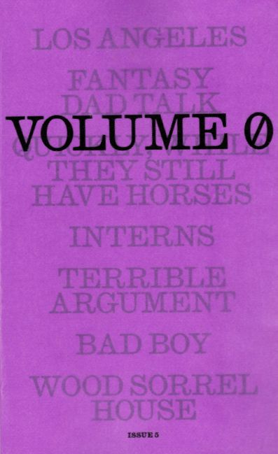 Volume 0 book cover