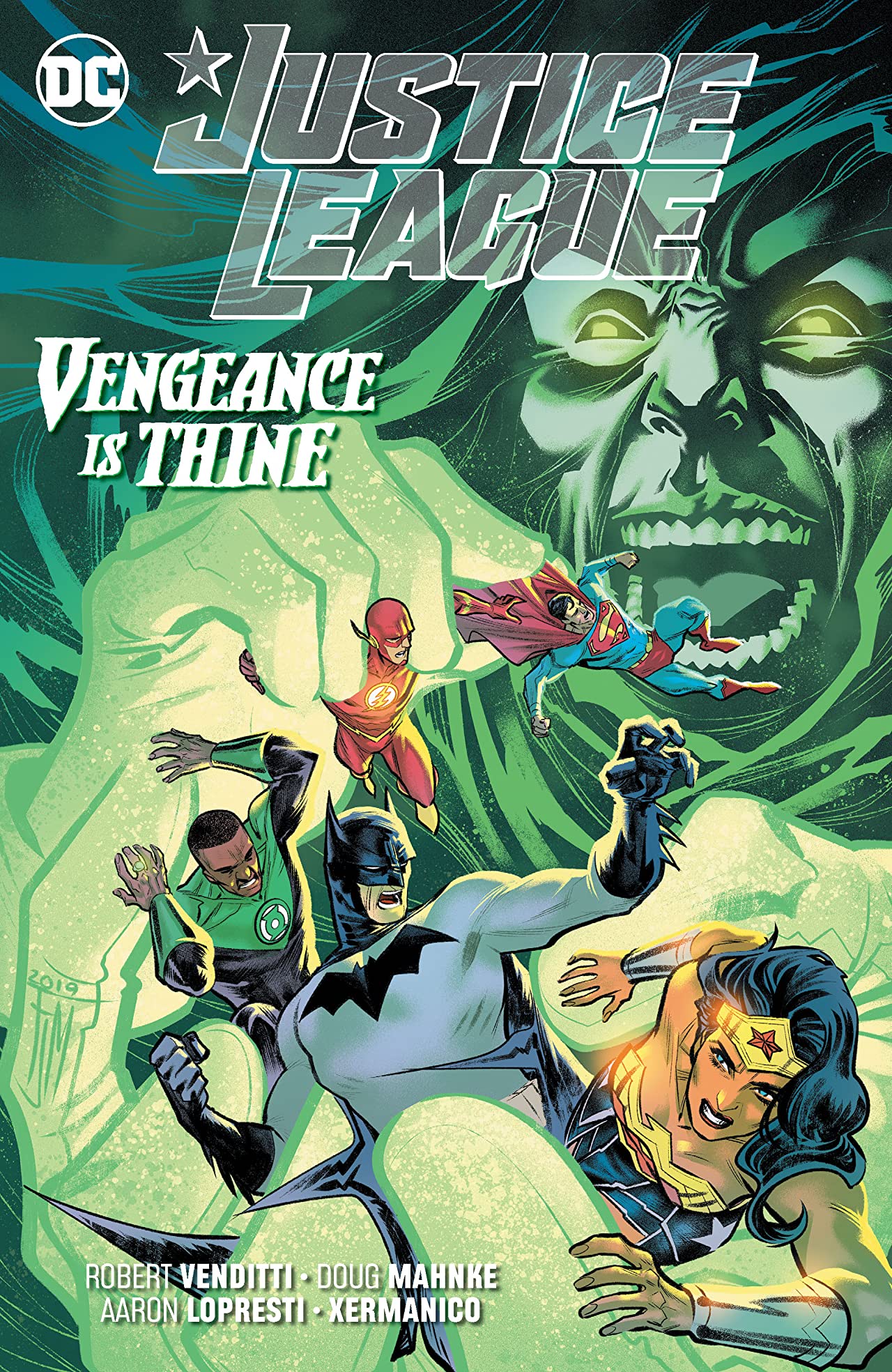 Justice League book cover