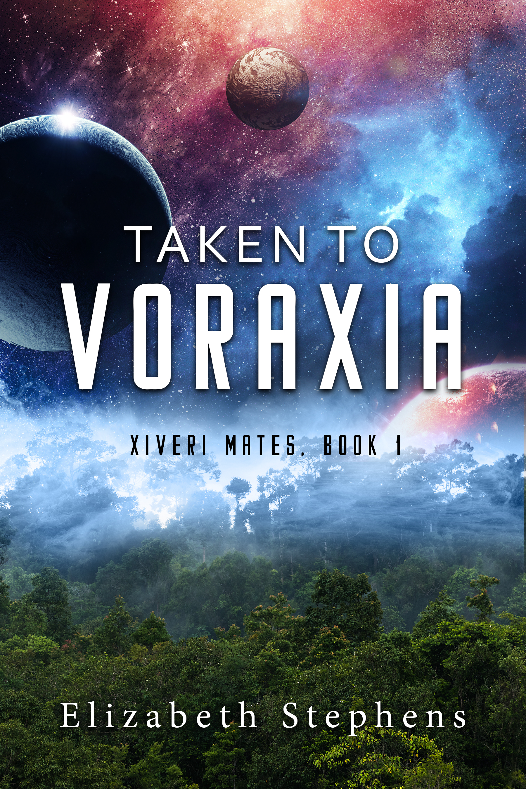Taken to Voraxia book cover