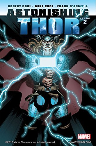 Astonishing Thor book cover 1