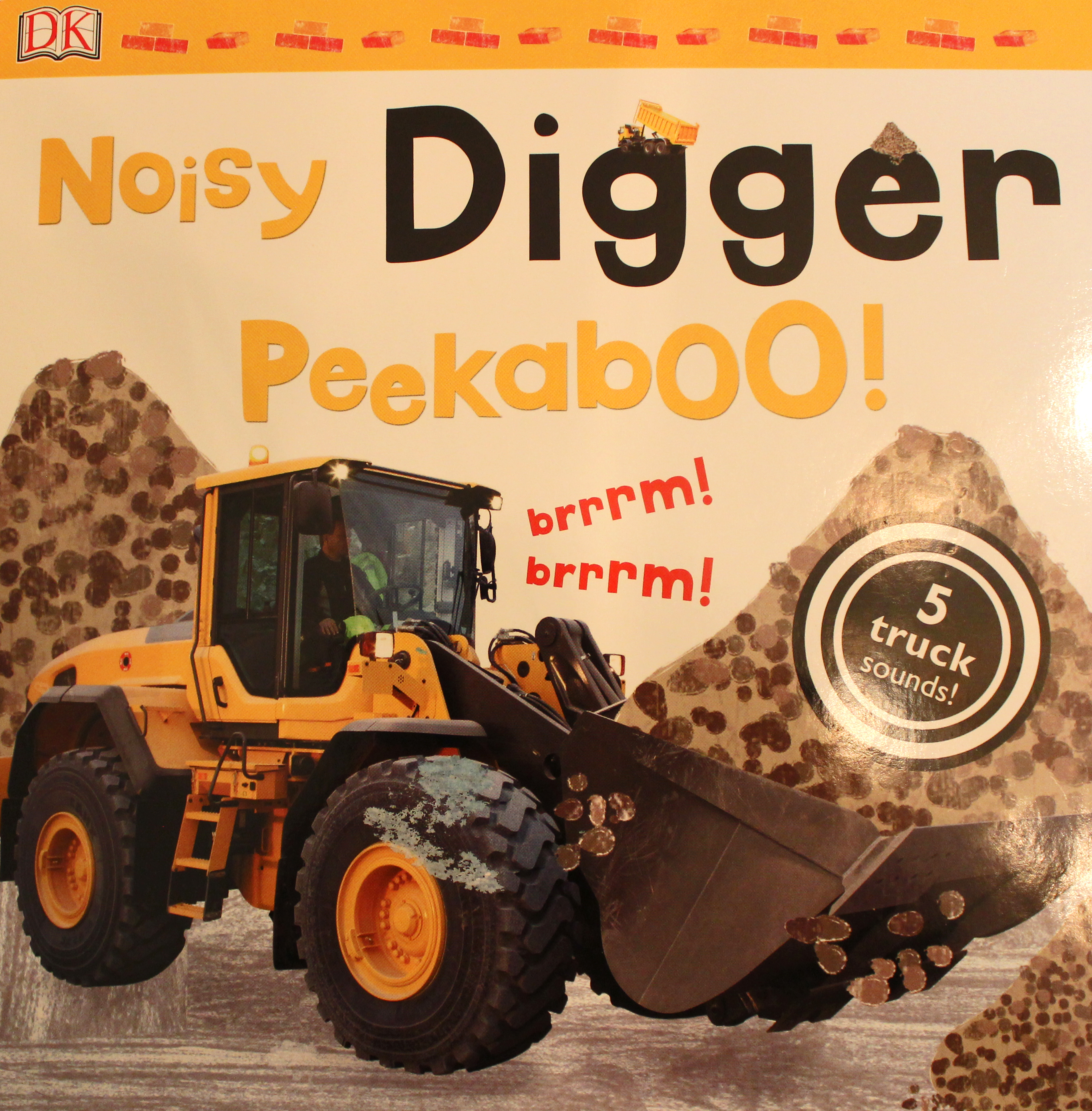Noisy Digger Peekaboo! book cover