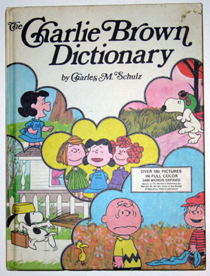 Charlie Brown Dictionary book cover