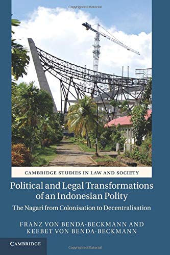 Political and Legal Transformations of an Indonesian Polity book cover