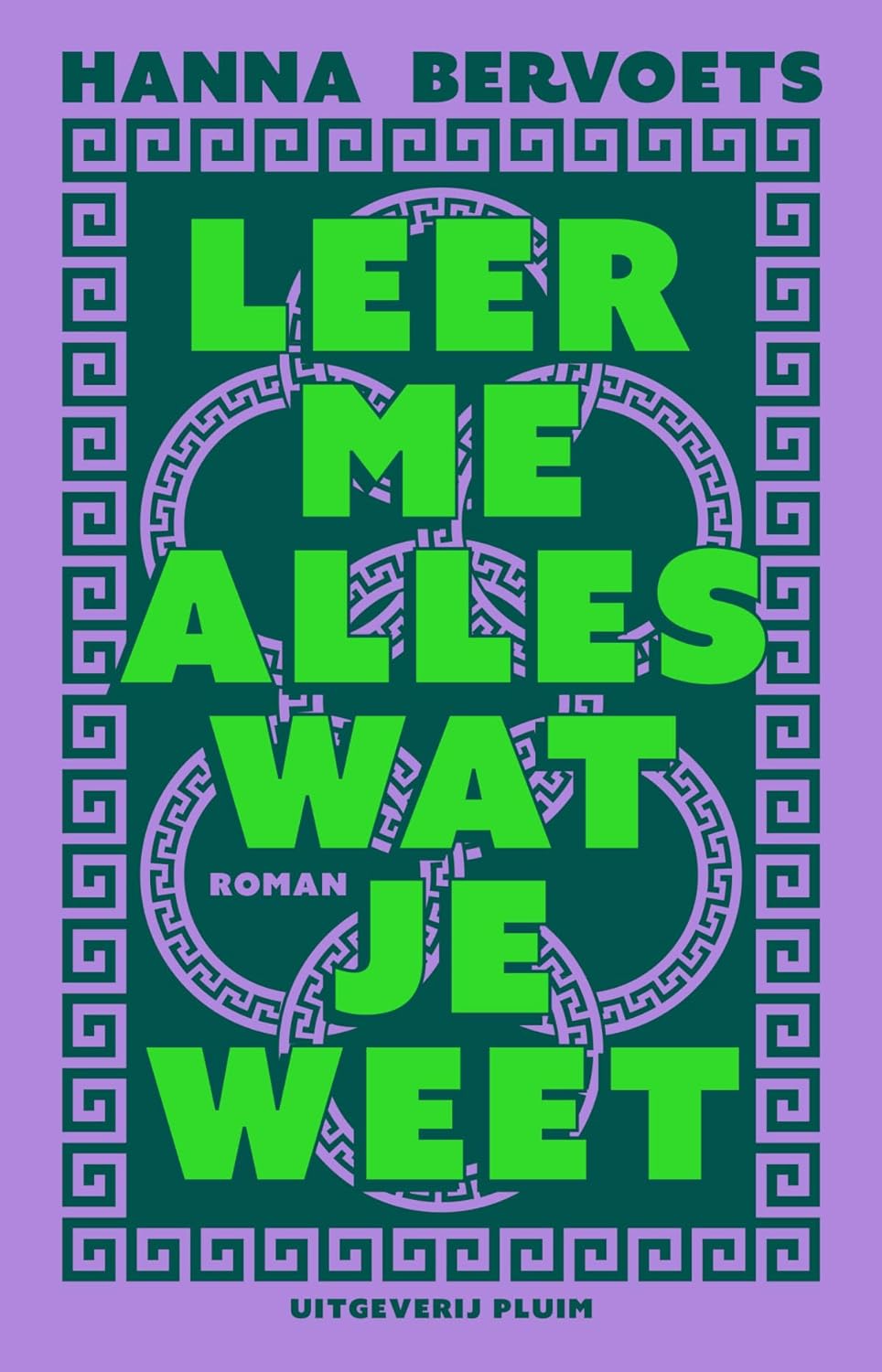 Leer me alles wat je weet book cover