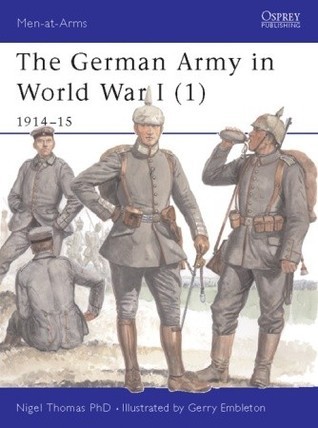 The German Army in World War I book cover 1