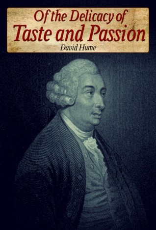 Of the Delicacy of Taste and Passion book cover