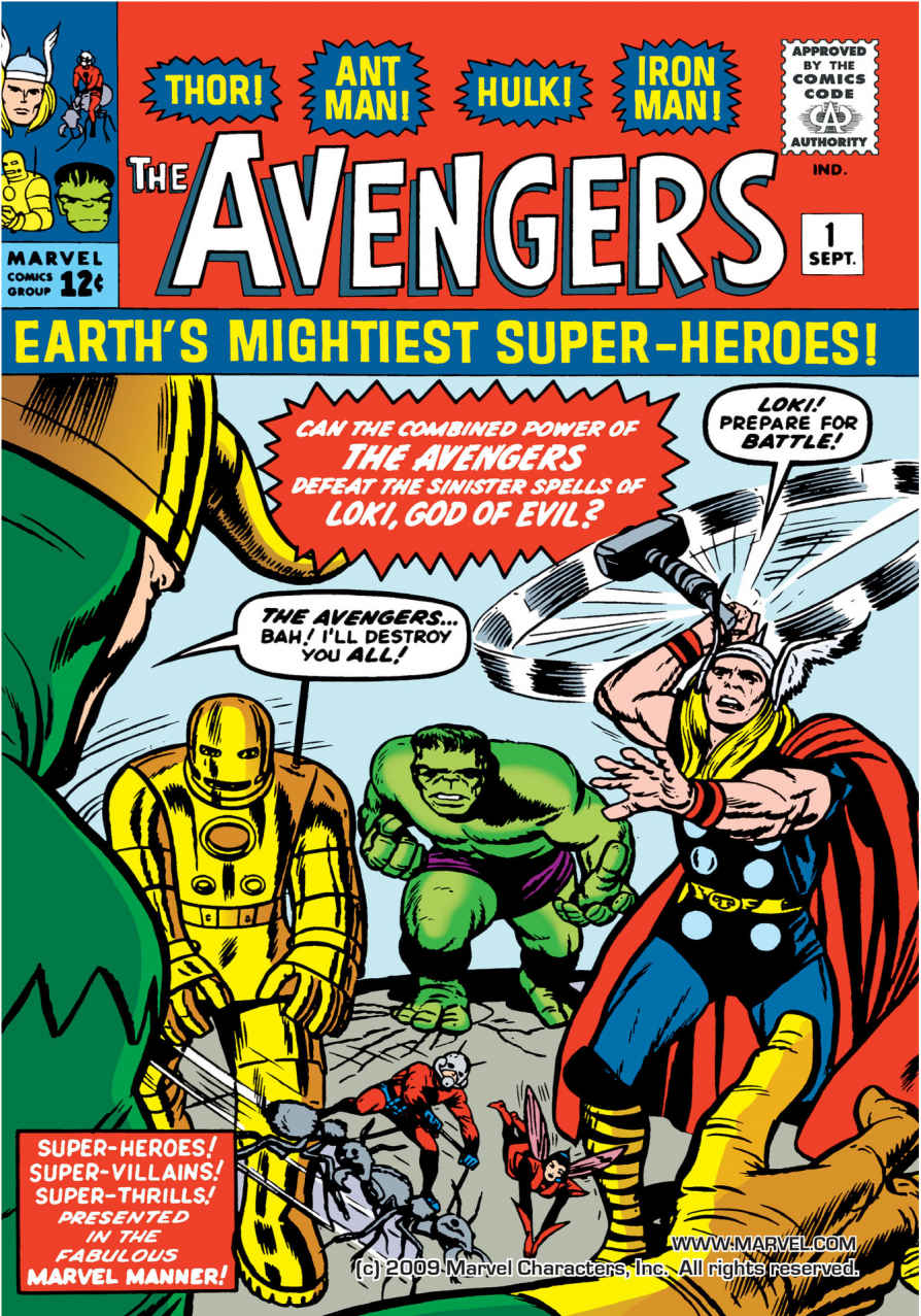 Avengers (1963) book cover 1