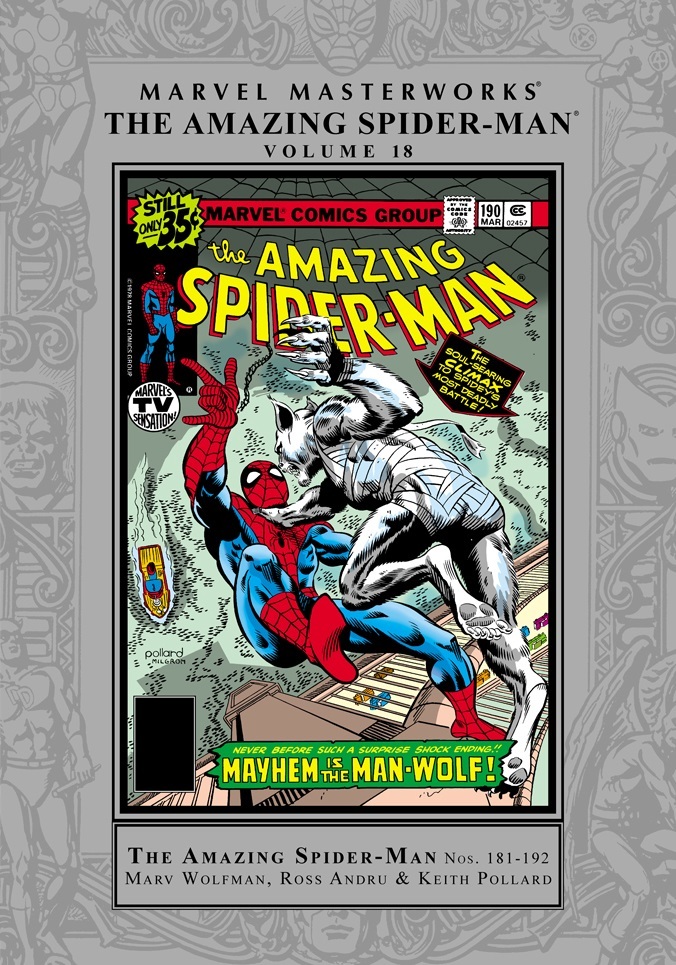 Marvel Masterworks book cover
