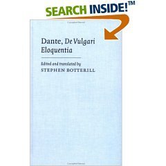 On Vernacular Eloquence book cover