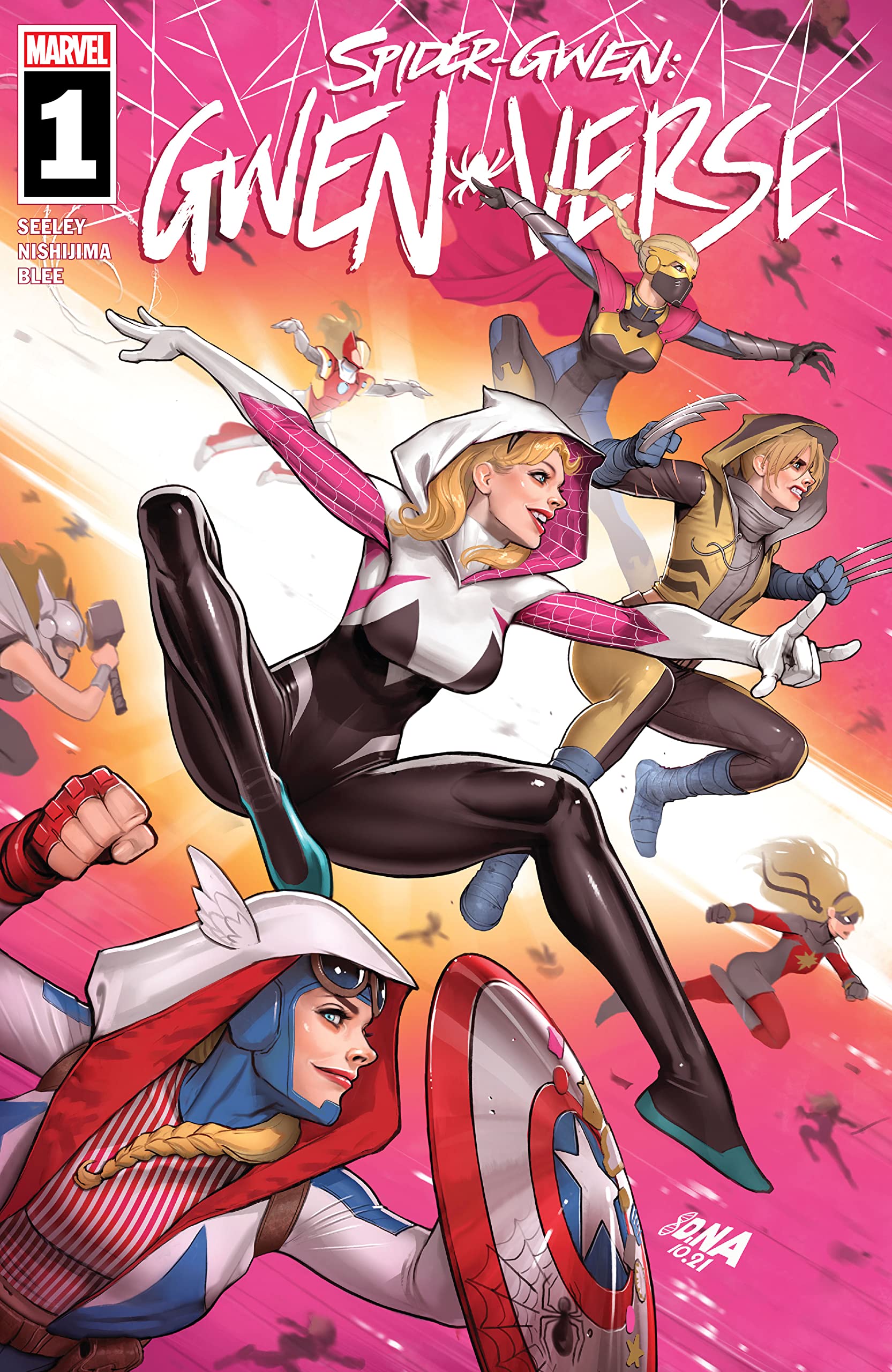 Spider-Gwen: Gwenverse book cover 1