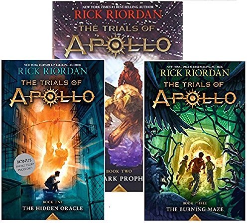 The Hidden Oracle / The Dark Prophecy / The Burning Maze book cover