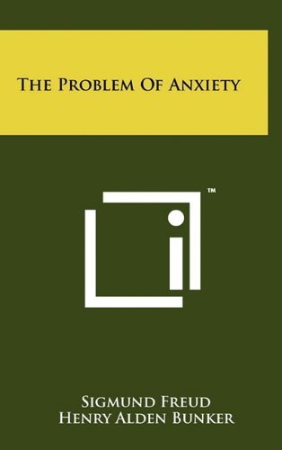 The Problem Of Anxiety book cover