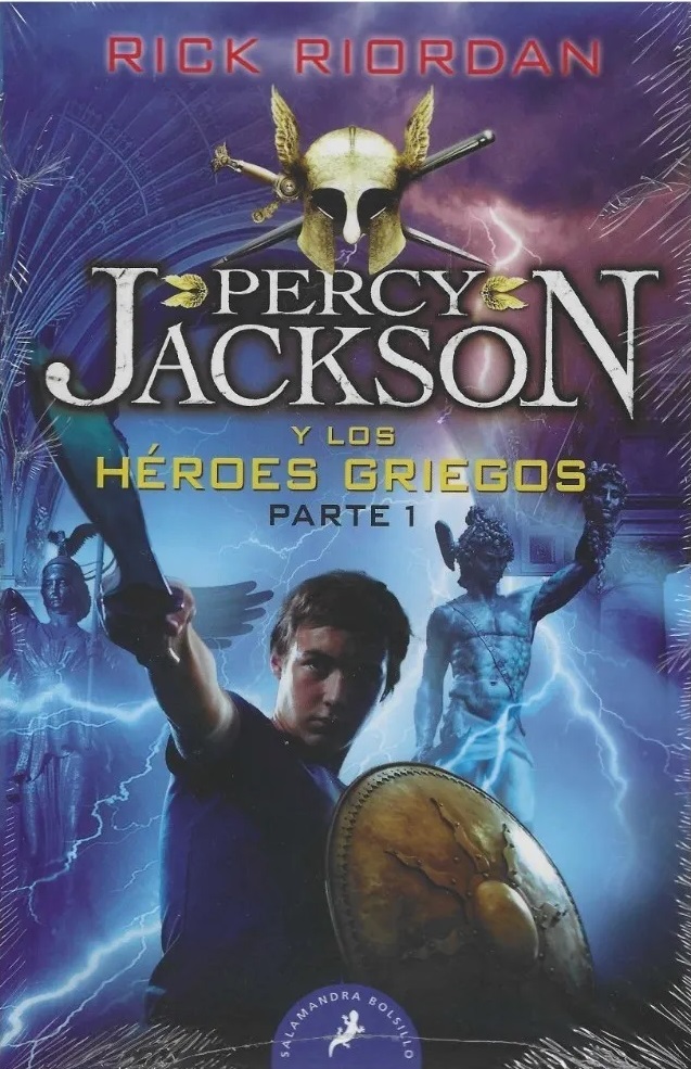 Coleccionable Percy Jackson book cover 3