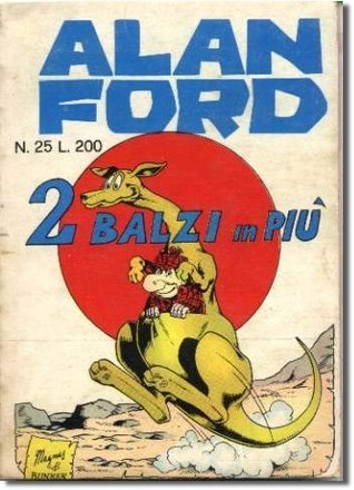 Alan Ford n. 25 book cover