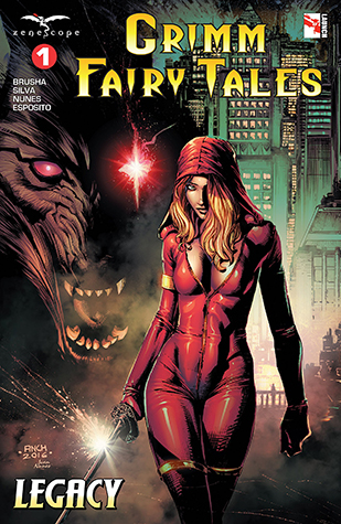 Grimm Fairy Tales (2016) book cover 1