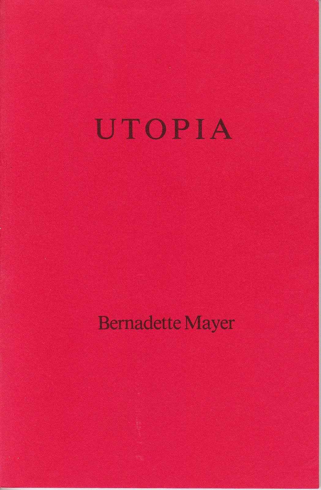 Utopia book cover