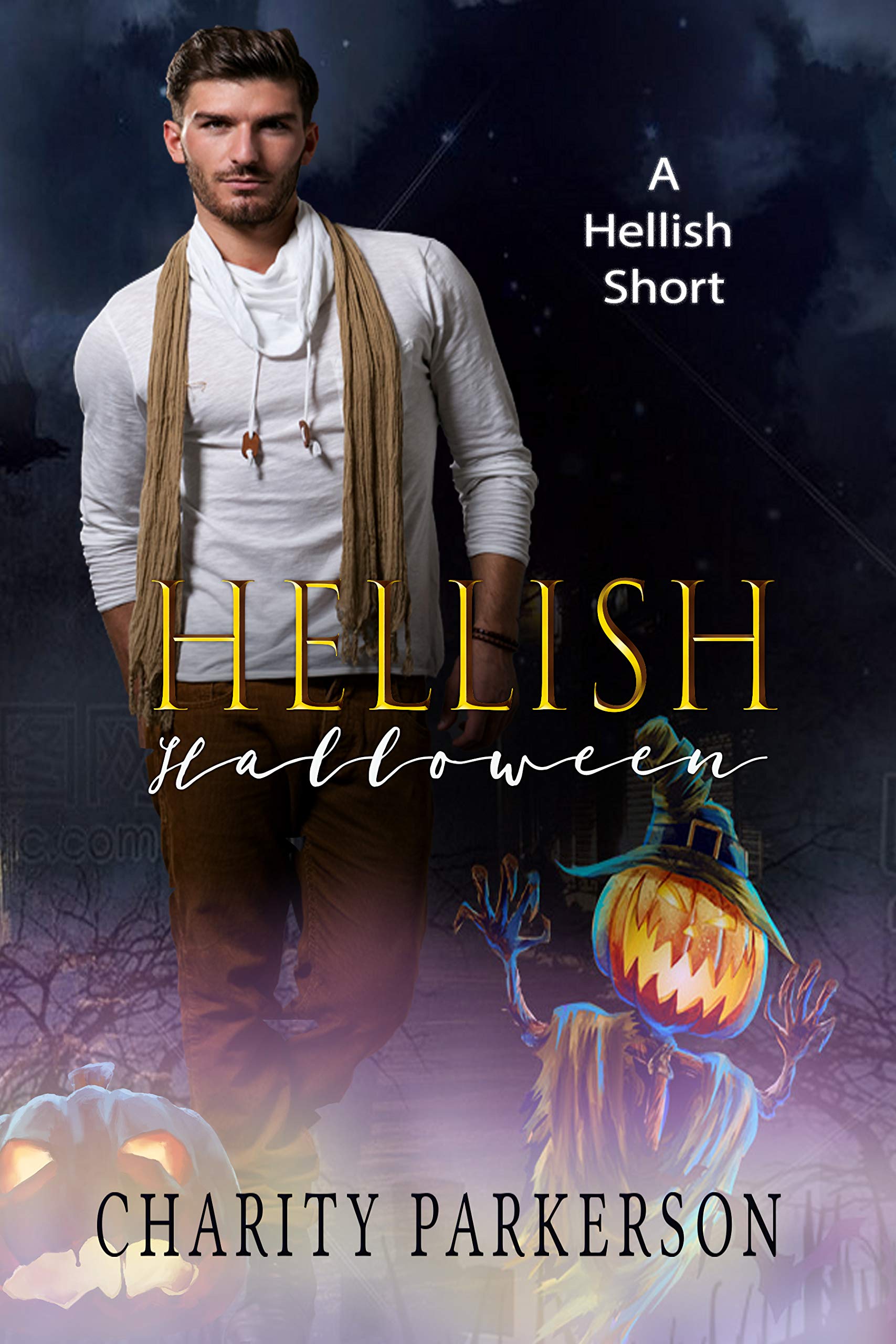 Hellish Halloween book cover