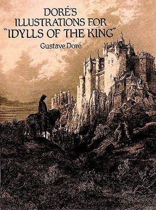 Doré's Illustrations for "Idylls of the King" book cover