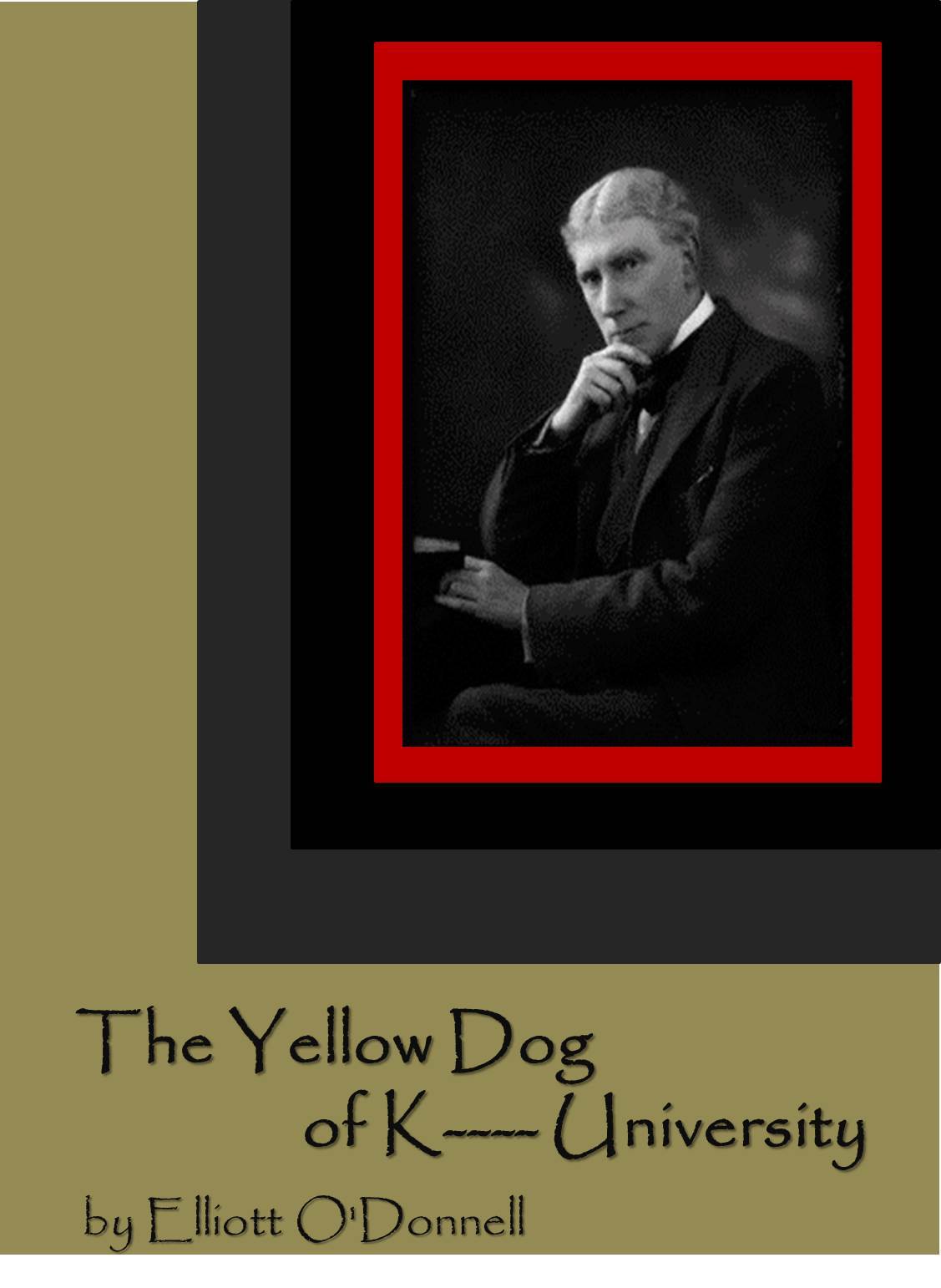 The Yellow Dog of K---- University book cover