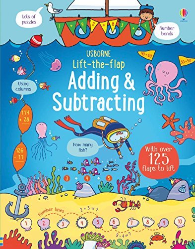 Lift-the-Flap Adding & Subtracting book cover