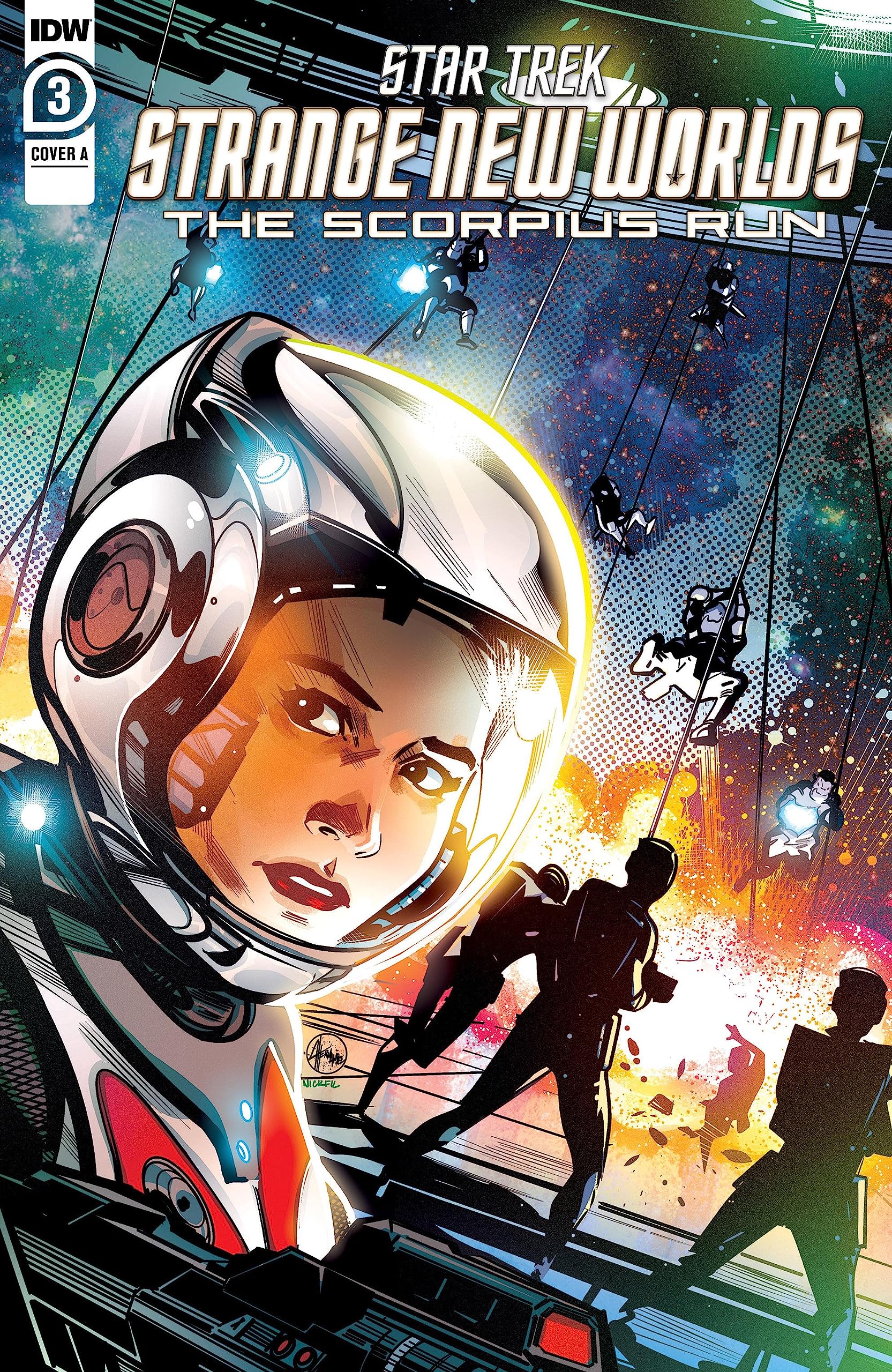 Star Trek: Strange New Worlds - The Scorpius Run book cover 3