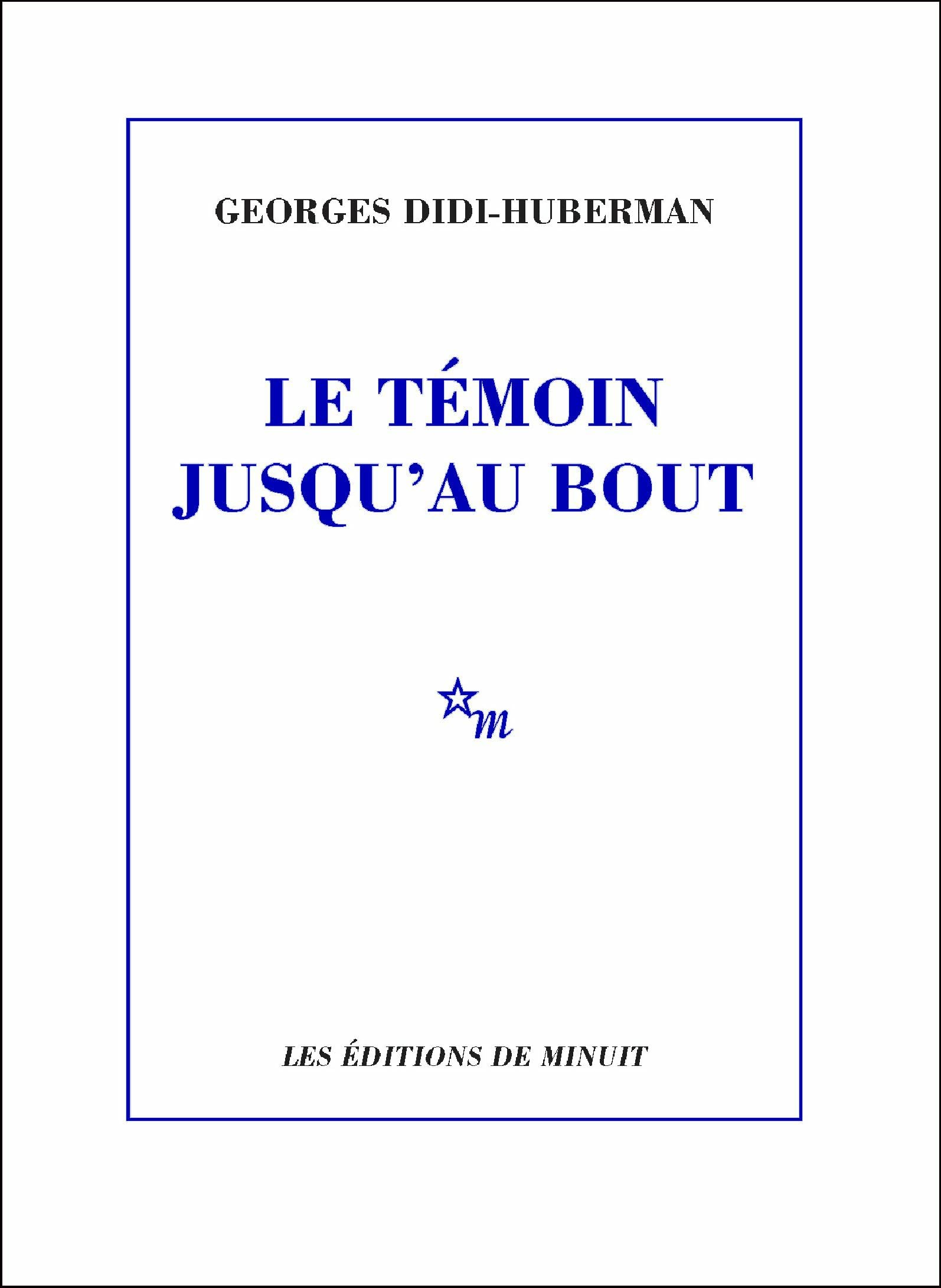 Le Témoin jusqu'au bout book cover