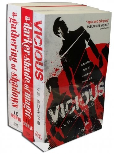 A Darker Shade of Magic By V.E. Schwab 3 Books Collection Set (A Darker Shade of Magic, A Gathering of Shadows, Vicious) by V.E. Schwab book cover