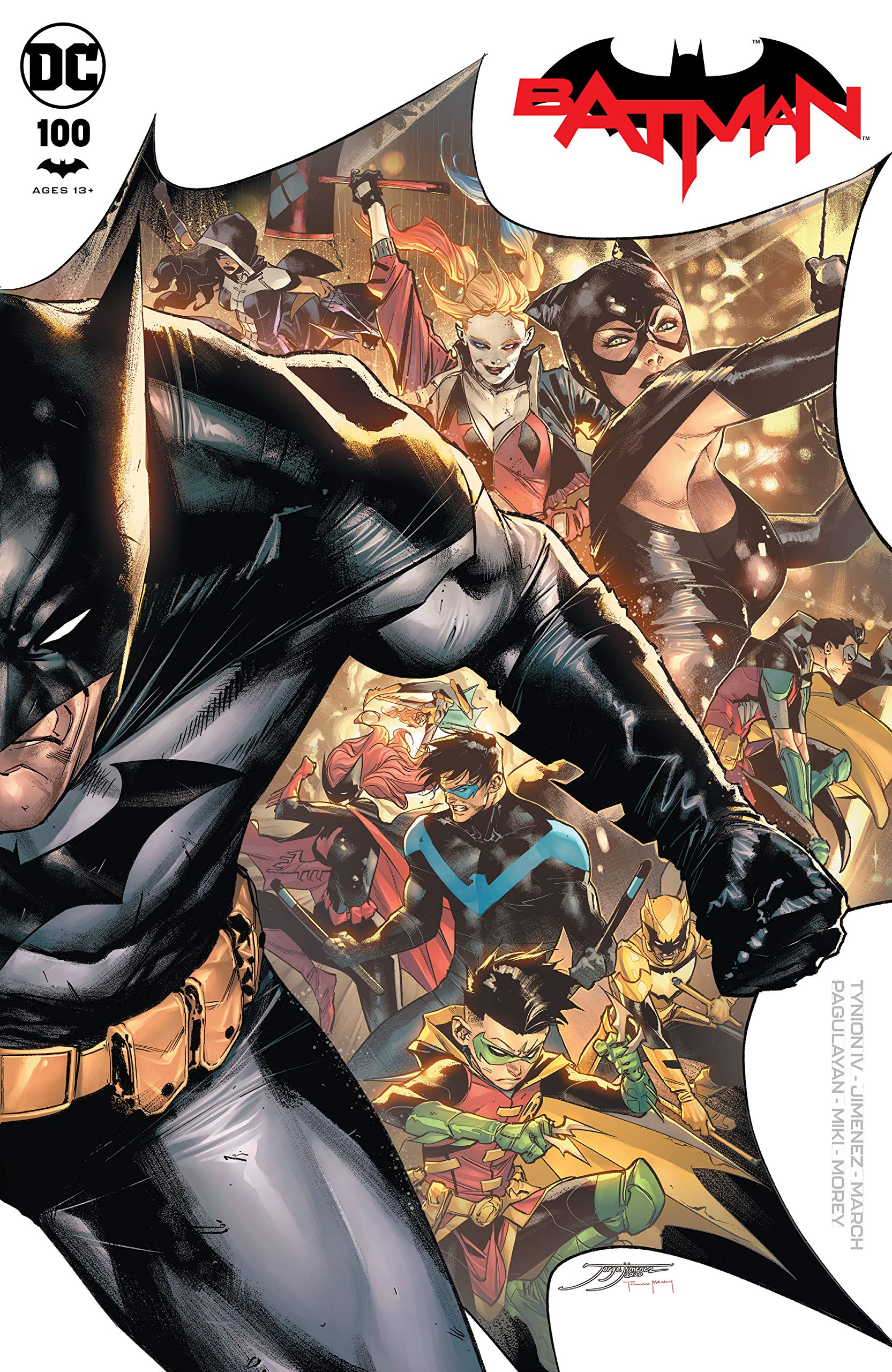 Batman #100 book cover