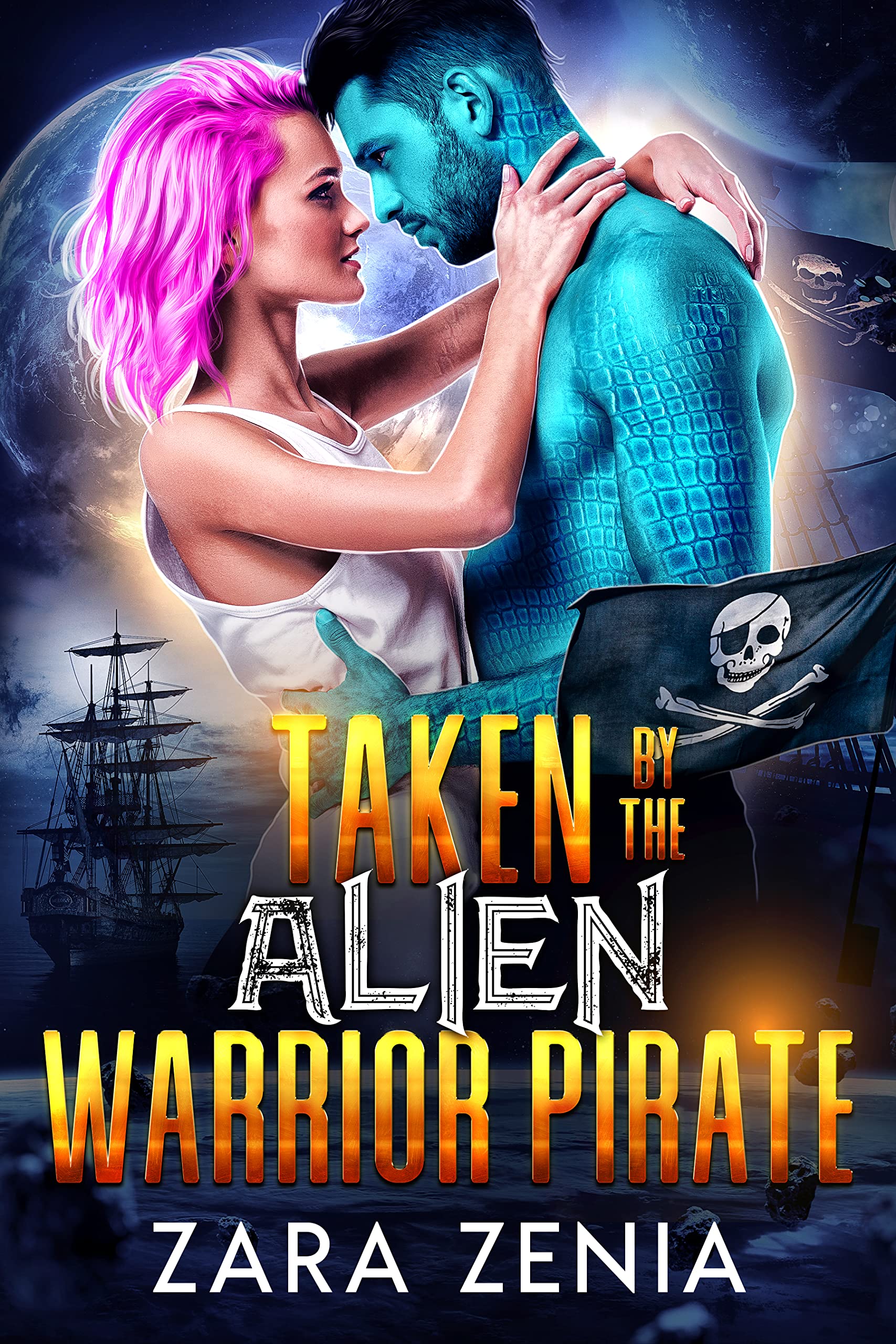 Alien Warrior Space Pirates book cover 2