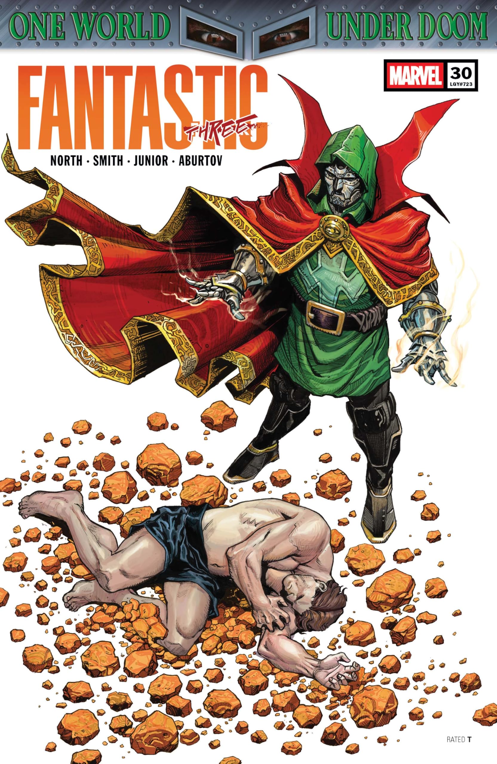 Fantastic Four #30 Carngialosi Disney What If Fantastic Four Homage Var [DOOM] book cover