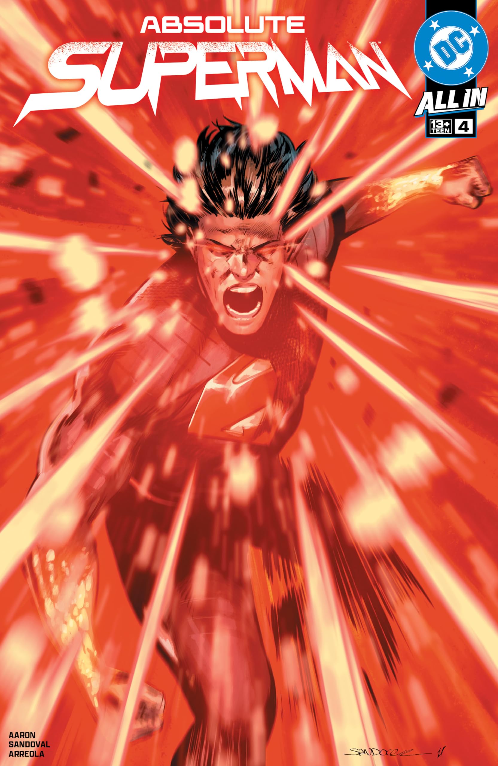 Absolute Superman (2024-) #4 book cover