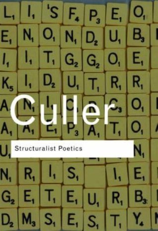 Structuralist Poetics book cover