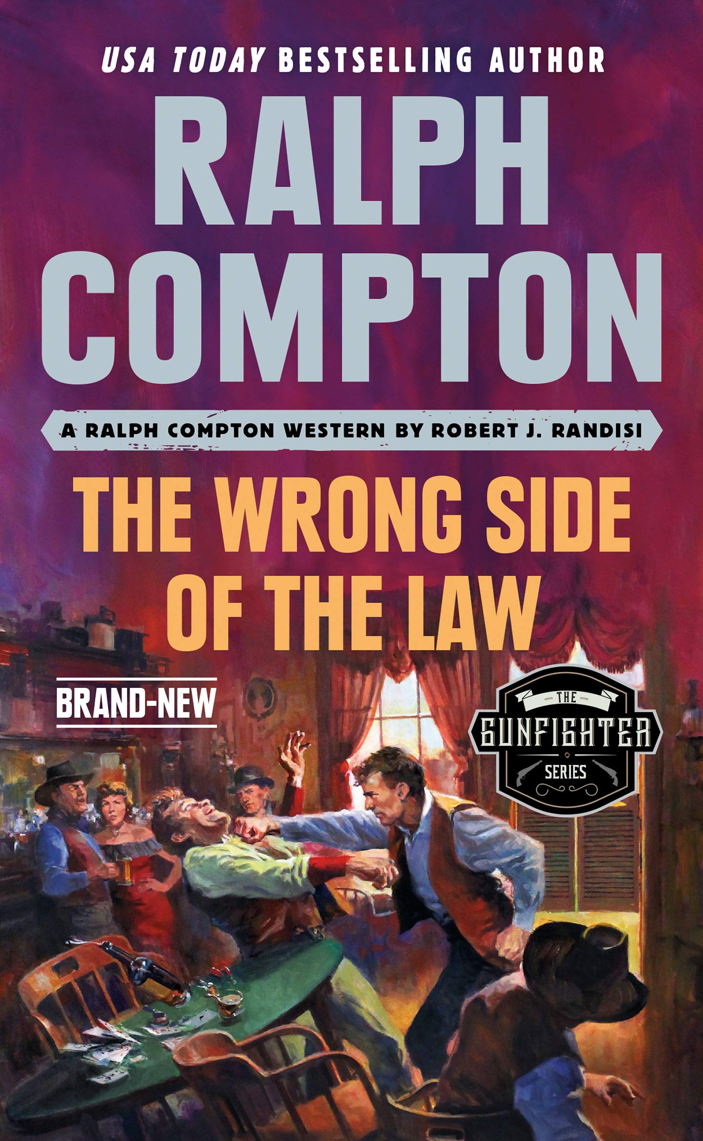 Ralph Compton the Wrong Side of the Law book cover