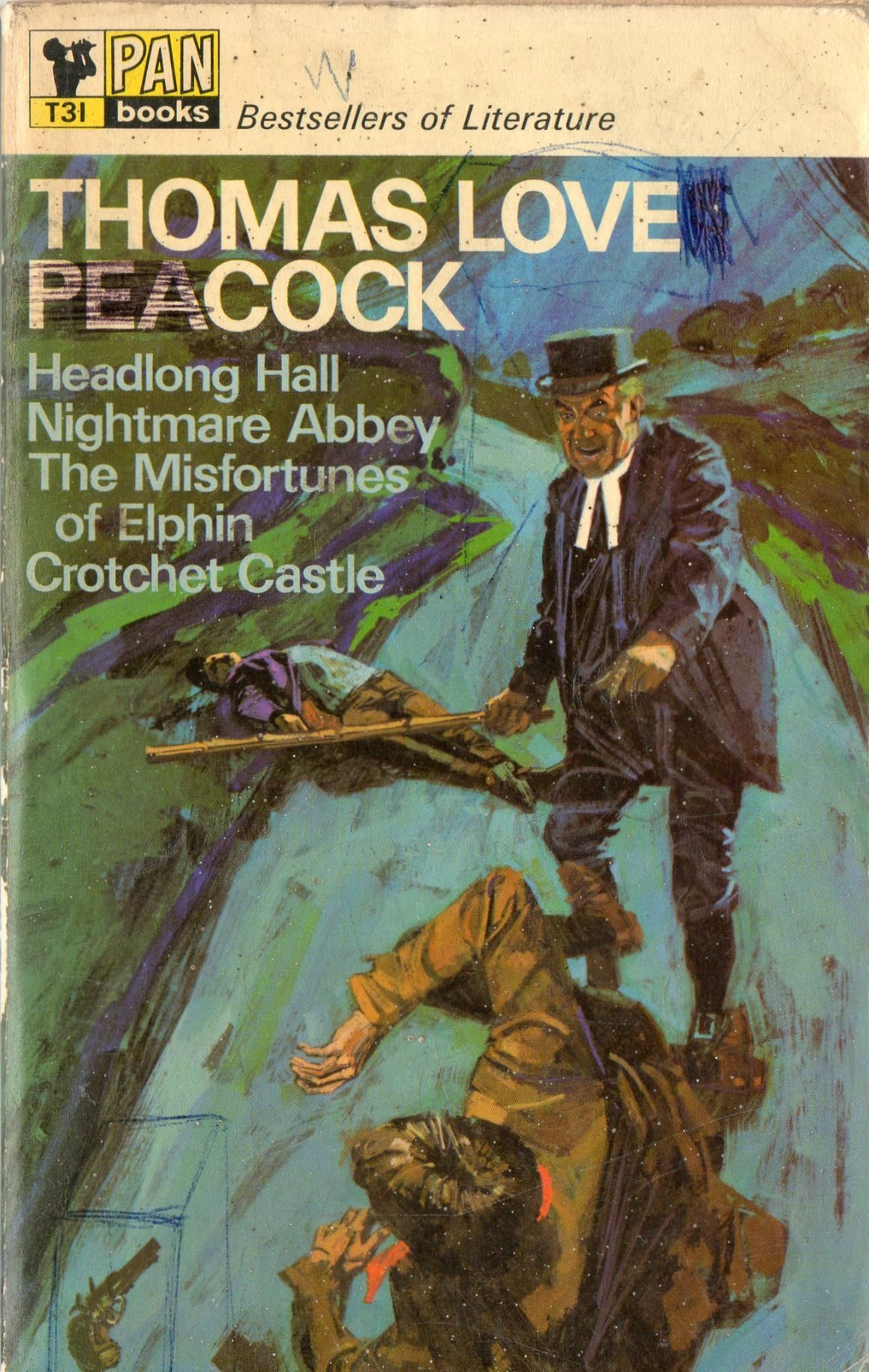 Novels of Thomas Love Peacock book cover