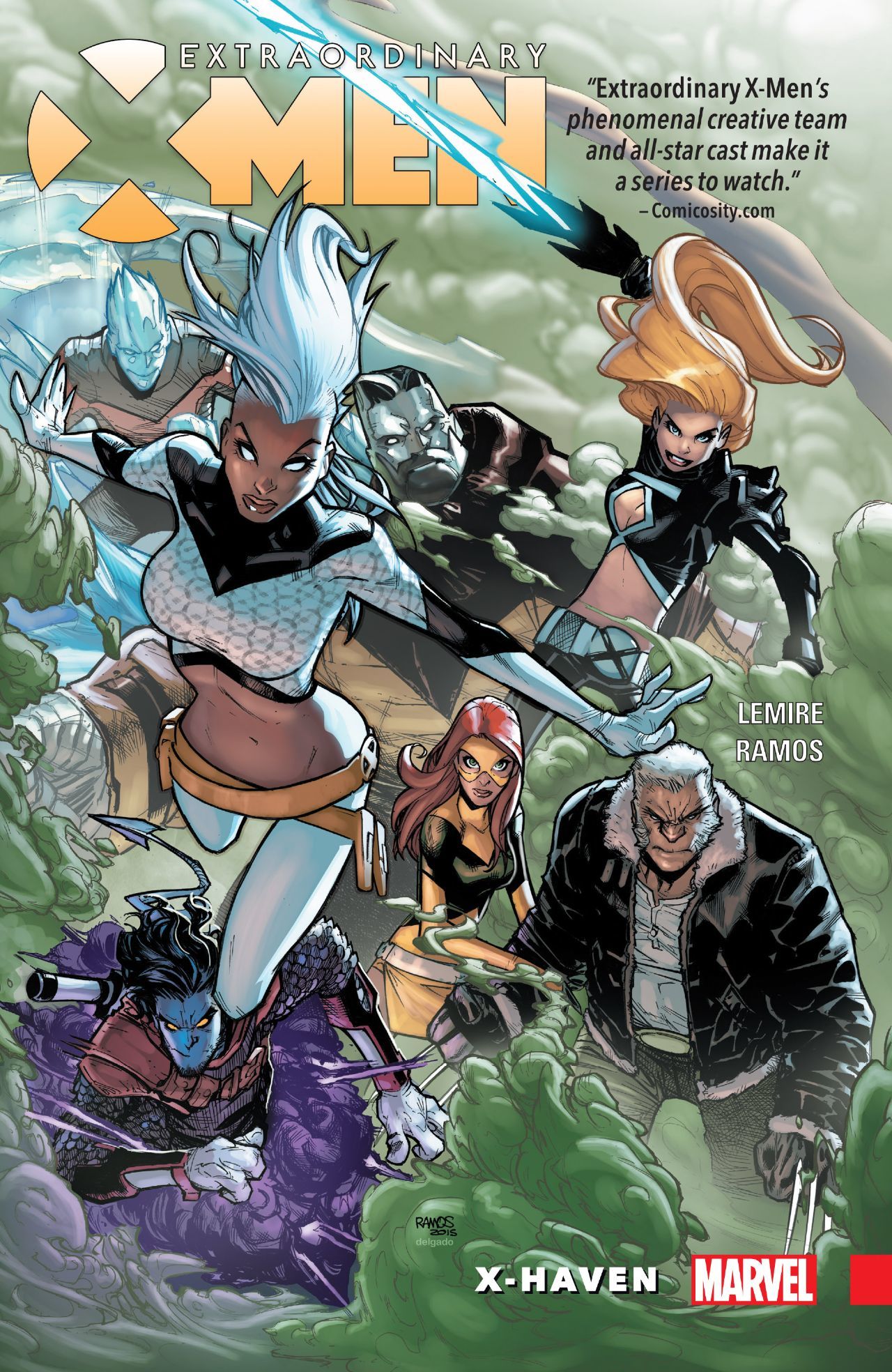 Extraordinary X-Men book cover 1