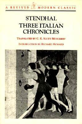 Three Italian Chronicles (Revived Modern Classic) book cover