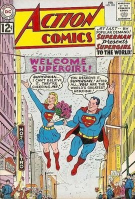 Action Comics book cover