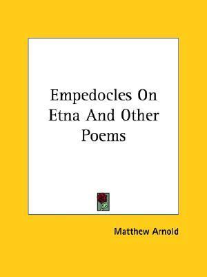 Empedocles On Etna And Other Poems book cover