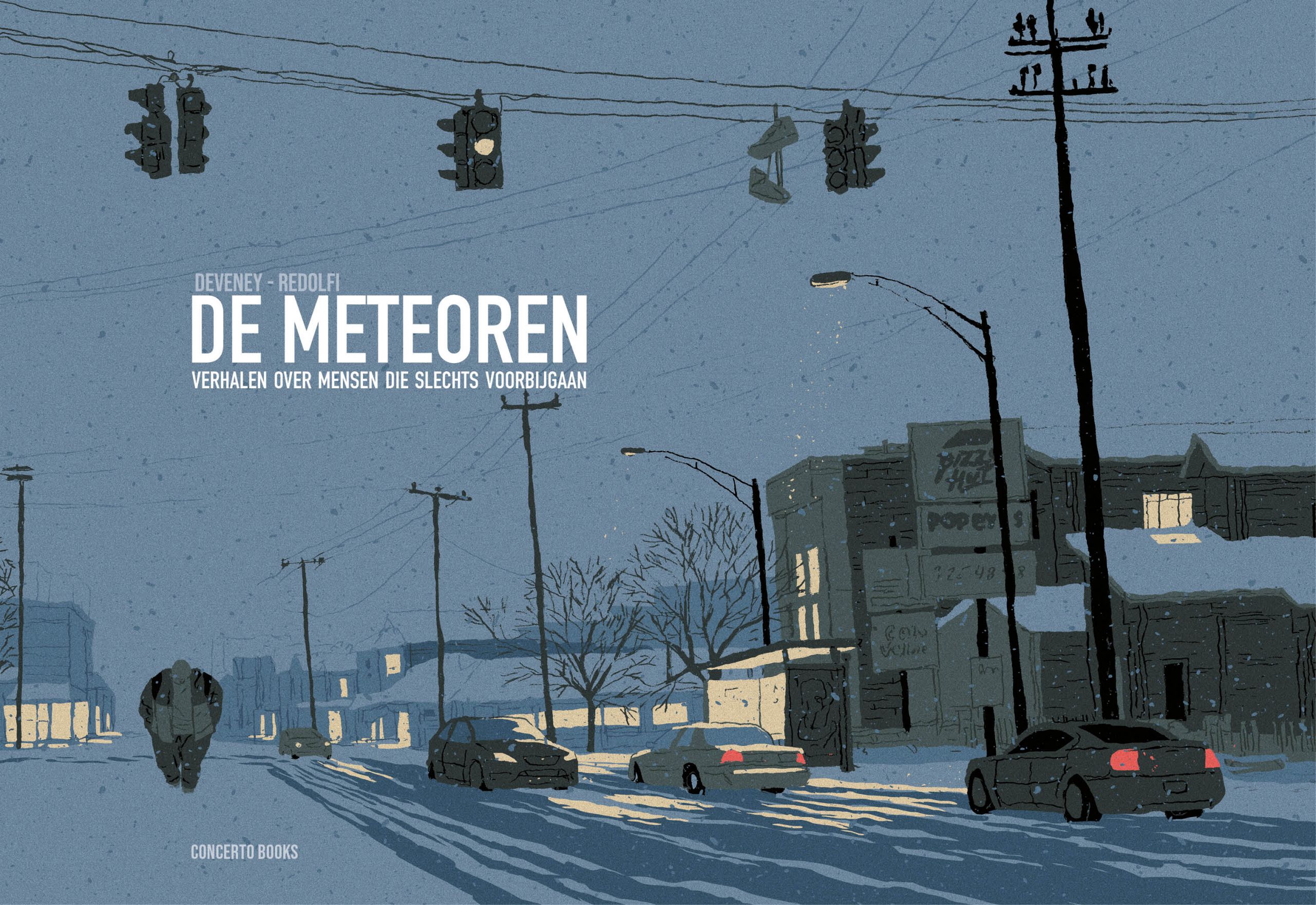 De meteoren - verhalen over mensen die slechts voorbijgaan book cover