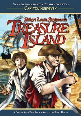 Robert Louis Stevenson's Treasure Island book cover
