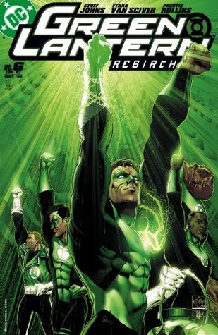 Green Lantern: Rebirth book cover 3