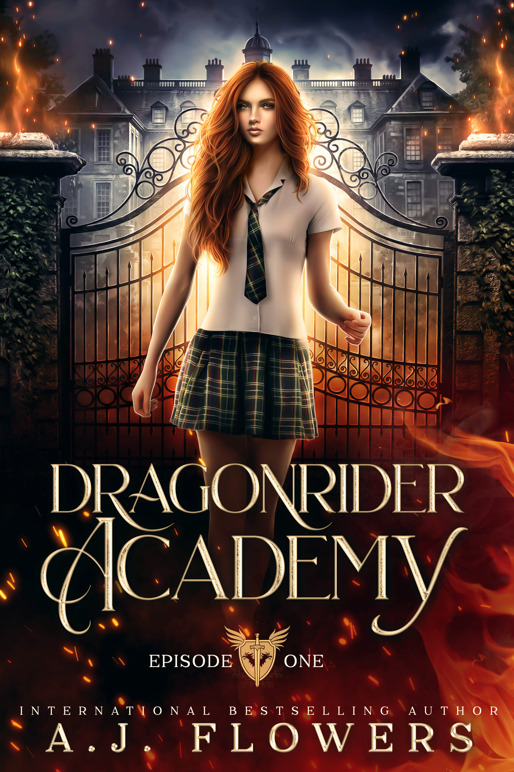 Dragonrider Academy book cover 1